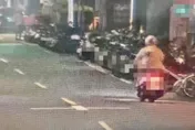 影/北市通緝男清晨偷機車秒遭逮　身揹3條通也被查出