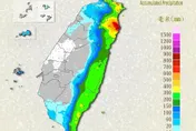 颱風鳳凰警報解除！宜蘭東澳嶺近3天雨量逾千毫米