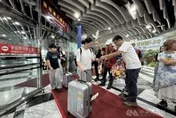 韓國仁川－花蓮重啟直航　首航132名旅客到訪