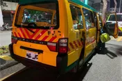 台中娃娃車司機突發腦溢血自撞安全島　6童與老師驚魂未傷