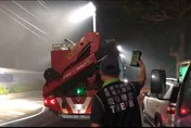快關窗！安定工廠大火濃煙狂竄　台南、高雄20區空品拉警報