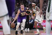 NBA/三巨頭剩一人！　東契奇受傷「詹皇挑大樑」戰拓荒者
