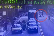 影/新店轎車擦撞嬰兒車肇逃　警以車追人鎖定駕駛傳辦