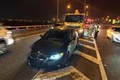 國8台南段詭異車禍！2車撞爛車殼毀　1駕駛竟離奇消失