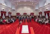 主持國軍12月將官晉任　賴清德：加速打造「台灣之盾」