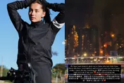 香港大火奪44命　最美港姐「眼睜睜看奶奶家被燒毀」：令人痛心