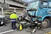 影/國3「7車追撞」最新！「車變鐵球」6人緊急送醫