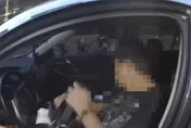 影/新北男開車搖晃沒打方向燈　唾液快篩驗出毒駕送辦