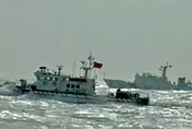 影/4海警船再闖金門海域　海巡艦艇驅離斥「常態騷擾」