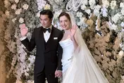 直擊/許瑋甯、邱澤世紀婚禮登場　試婚紗像拍偶像劇：兩個都笑場