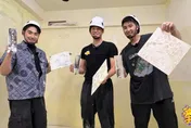 工地驚魂！徐新洋拿釘槍險釘到手　鹿希派、胡釋安驚見嚇壞