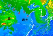 0度線南移！鄭明典示警北東現低溫　朝鮮半島大片急凍