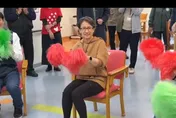 蕭美琴赴宜蘭安老院與長輩「玩彩球」　警休假召回執勤遭撞命危送醫