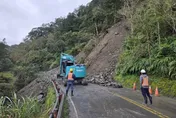 宜蘭太平山宜專一線邊坡崩塌　雙向中斷搶修中