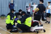 羅東羽球館男突倒地昏迷　休假消防員與護理師聯手搶命