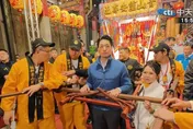 青山宮暗訪第一天！台北市長蔣萬安扶轎