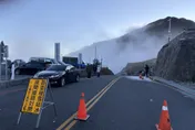 合歡山台14甲線水晶宮段結冰　元旦起實施雪季交管
