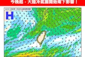 大陸冷氣團今晚南下　氣象專家：全台「冷的非常有感」