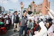 林俊憲麻豆後援會成立　7500人力挺展現團結氣勢