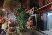 新店住宅大樓1樓餐廳驚見火光！消防員抵達油鍋還在燒
