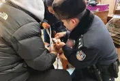 影/別鐵齒！-20度未穿棉褲遊大街　陸男腿部血管爆裂噴湧而出