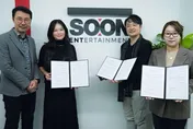 台灣POPLINE攜手韓國SOON ENT、HUEXIM　打造亞洲文化行銷大平台