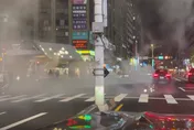 影/北捷中山站外爆隨機攻擊！歹徒持刀猛刺6路人突墜樓