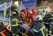 中山站37歲男遭張文砍脖子宣告不治！案發當下搶救畫面曝光