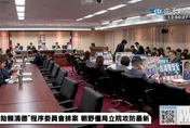 藍白再度聯手封殺！1.25兆元軍購特別預算暫緩列案