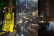 影/喇叭按整晚！陸爆外送員大規模示威　因「某社區騎車禁入」