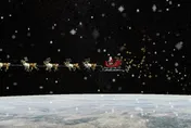 耶誕老人明年見！　平安夜10:42通過台灣上空
