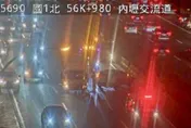 國道1號內壢段追撞車禍　北向嚴重回堵8公里