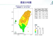 7.0強震後「餘震較少」　氣象署解答：屬隱沒帶型地震