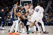 NBA/一拳代價194萬！　鵜鶘後衛槓上太陽中鋒遭禁賽