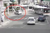 影/又見行人地獄！新莊休旅車未禮讓左轉撞飛婦人