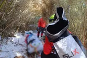 影/匹匹達山失溫奪命　40歲罹難男子遺體今吊掛下山