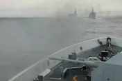 解放軍15機艦＋2空飄氣球擾台　6軍機逾中線