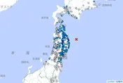 日本岩手縣外海跨年夜發生規模5.7地震　無海嘯風險