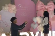 旅日前迎喜事！林安可求婚成功　超閃畫面曝光