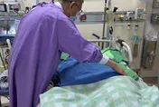 黃珊珊96歲母親進ICU　柯文哲親赴探視背影照曝光