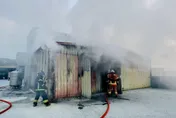 新北鶯歌鐵皮工廠火警　濃煙狂竄幸無人傷