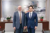 谷立言與蔣萬安會面　AIT：雙方商討加強美台安全、商業合作