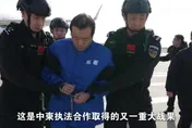 影/狼狽畫面曝光！太子集團陳志「上銬戴黑頭套」被遣送至陸