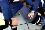 影/蘆洲毒蟲拒檢咬傷員警　遭強勢壓制逮捕搜出毒品