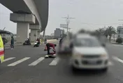 高雄貨車闖紅燈撞機車　騎士遭輾過送醫不治