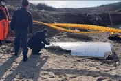 澎湖海邊驚現疑似飛行器殘骸！軍方：並非國軍裝備