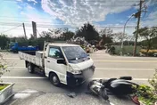 影/閃違規休旅車卻撞上倒退貨車！苗栗64歲騎士傷重不治