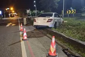 影/百萬名車闖禍！宜蘭「賓士撞爛變電箱」釀370戶停電
