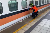 影/高鐵台南站染血！男落軌屍塊波及6車廂　驚悚現場曝