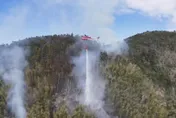 影/台版「嵐山」狂燒30小時　空勤直升機6架次灑水